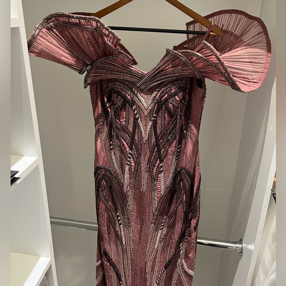 Mauve gown